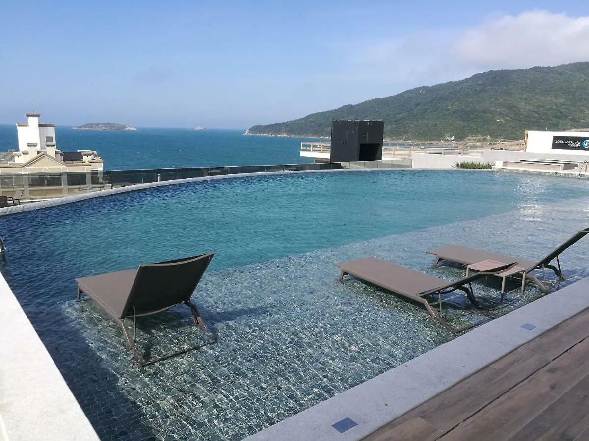 EA - Apto com vista do mar na Praia dos Ingleses, Florianópolis, SC Apartamento